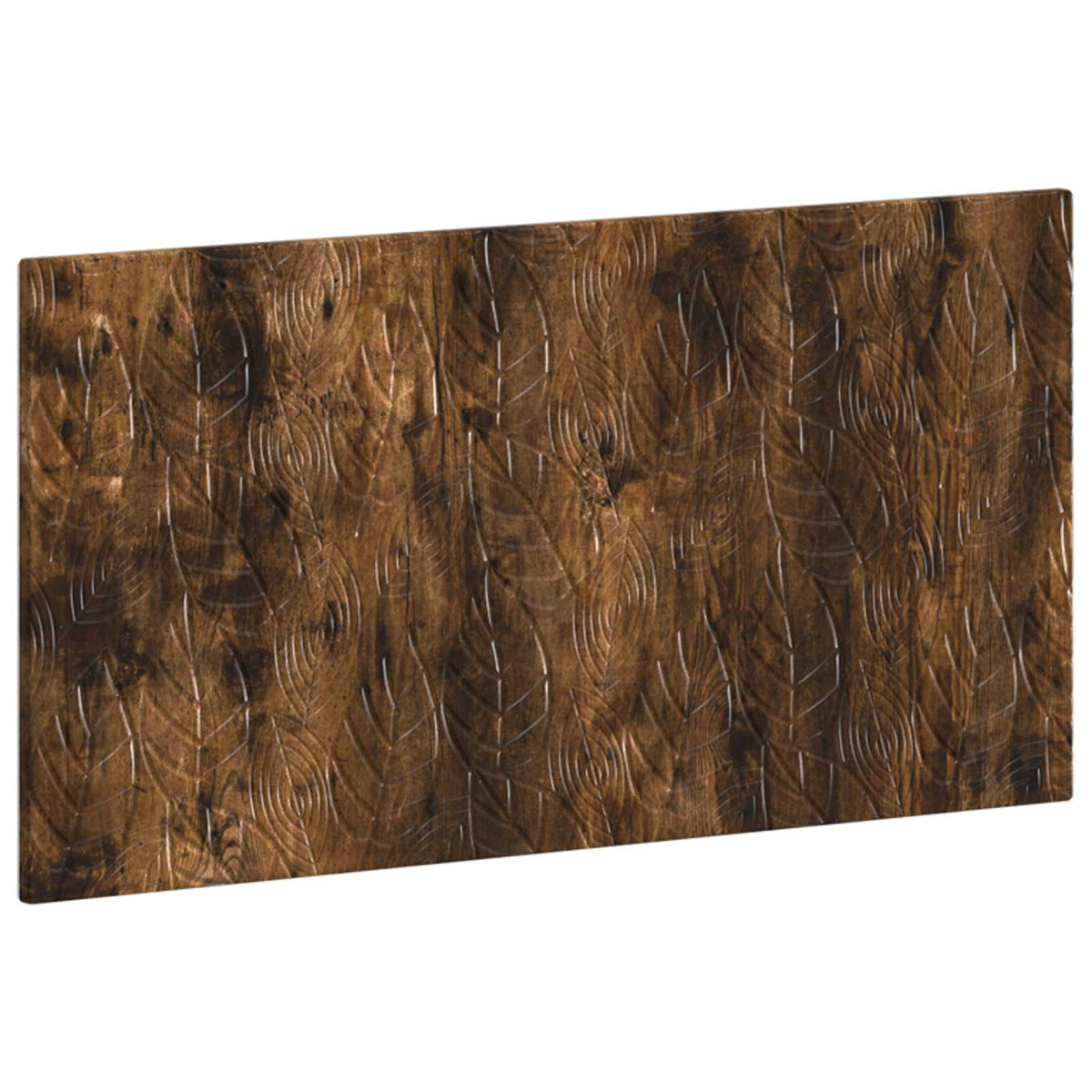 Wall-Mounted Headboard DELFT Smoked Oak Engineered Wood