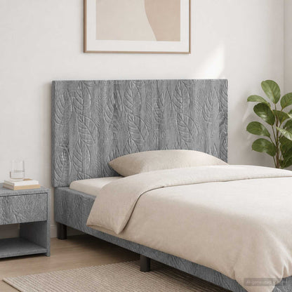 Wall-Mounted Headboard DELFT Grey Sonoma Engineered Wood