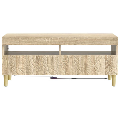 LED TV Cabinet Sonoma Oak Engineered Wood