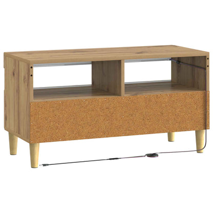 LED TV Cabinet Artisan Oak Engineered Wood