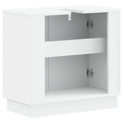 Bathroom Sink Cabinet HOORN White 59.5 x 31.5x 56 cm