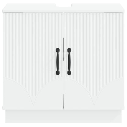 Bathroom Sink Cabinet HOORN White 59.5 x 31.5x 56 cm