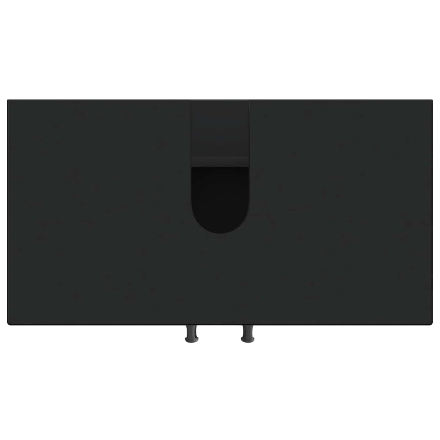 Bathroom Sink Cabinet HOORN Black 59.5 x 31.5x 56 cm