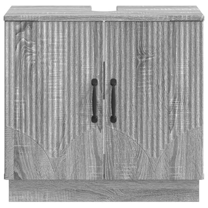 Bathroom Sink Cabinet HOORN Grey Sonoma 59.5 x 31.5x 56 cm