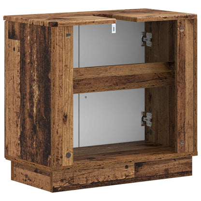 Bathroom Sink Cabinet HOORN Old Wood 59.5 x 31.5x 56 cm