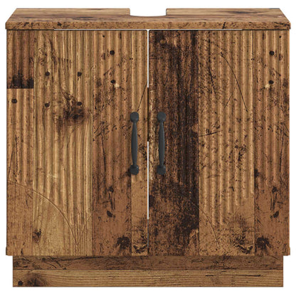 Bathroom Sink Cabinet HOORN Old Wood 59.5 x 31.5x 56 cm