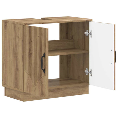 Bathroom Sink Cabinet HOORN Artisan Oak 59.5 x 31.5x 56 cm