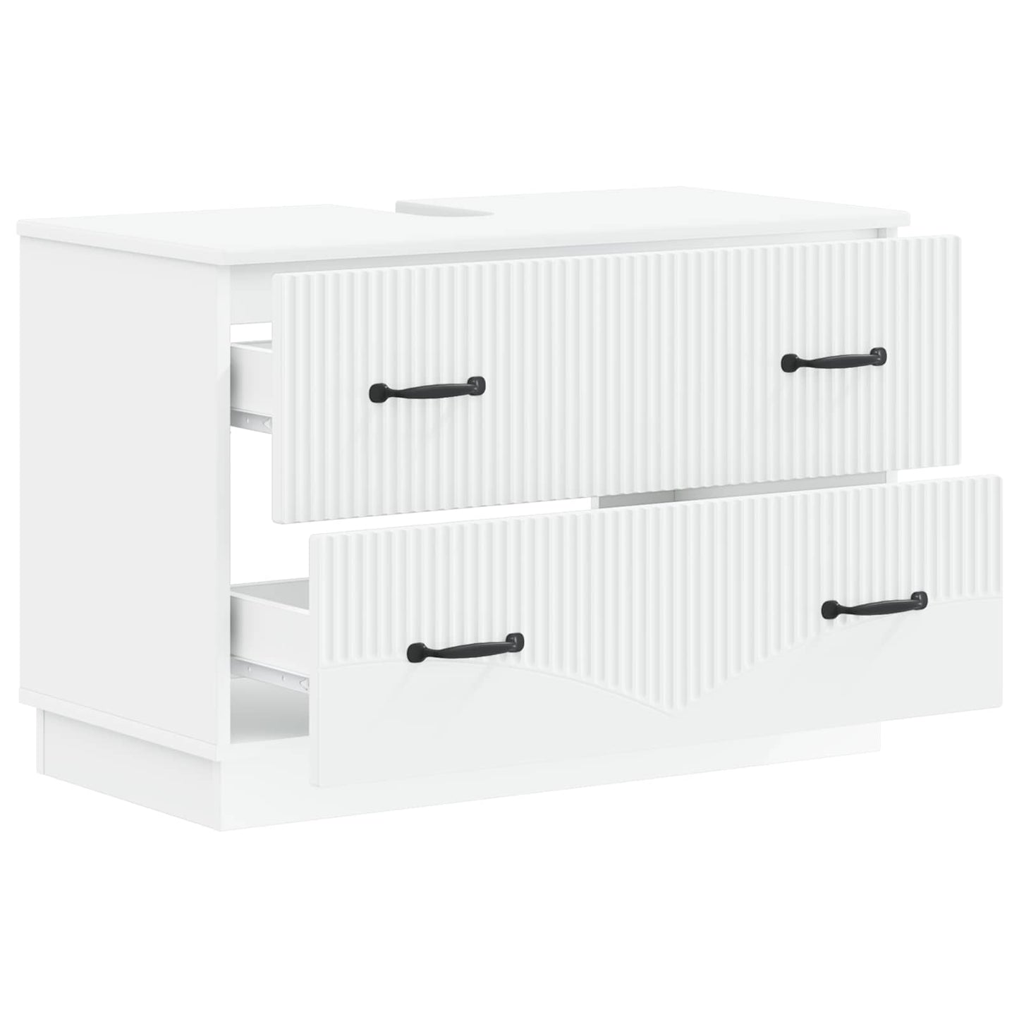 Bathroom Sink Cabinet HOORN White 82 x 41x 56 cm