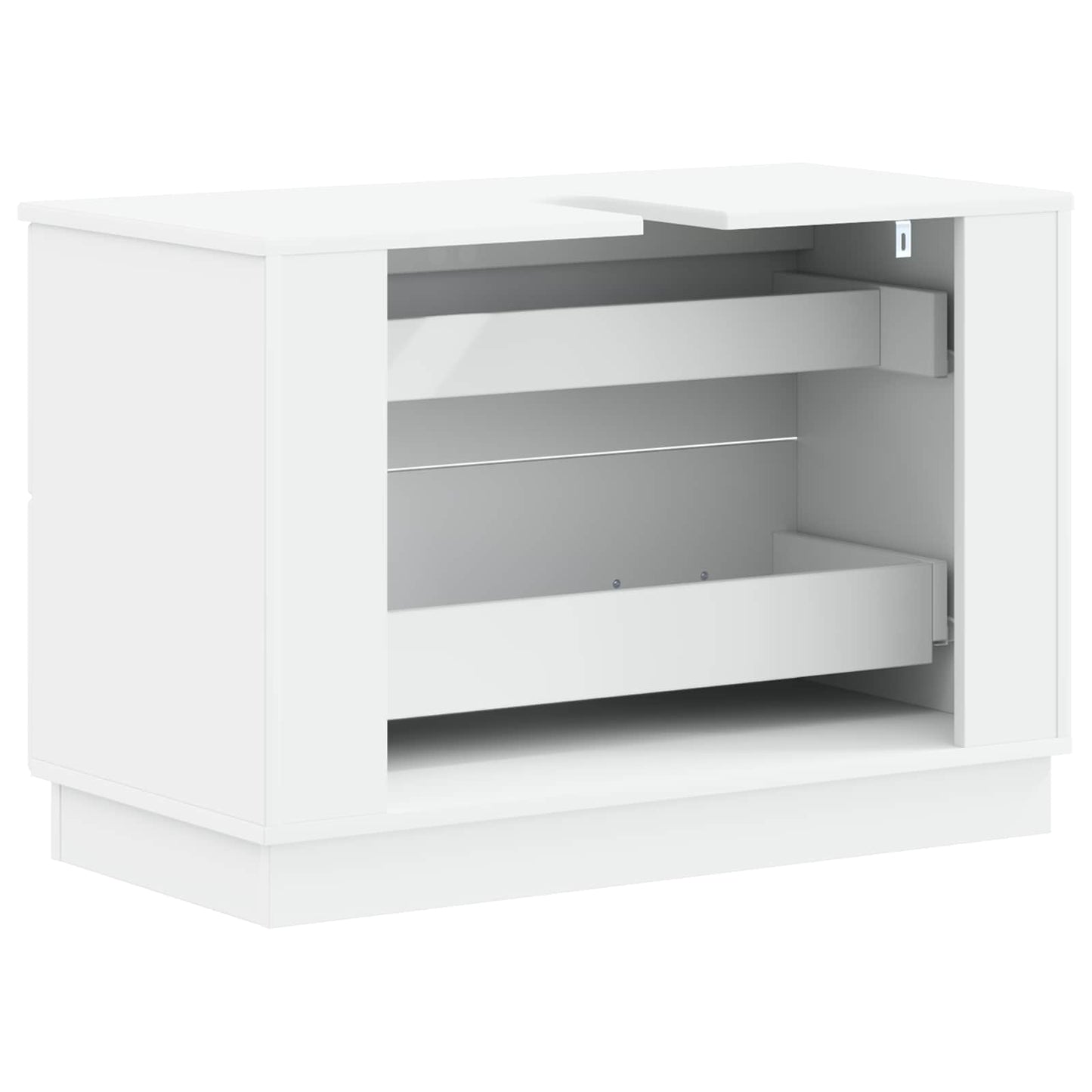 Bathroom Sink Cabinet HOORN White 82 x 41x 56 cm