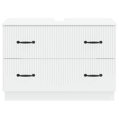 Bathroom Sink Cabinet HOORN White 82 x 41x 56 cm