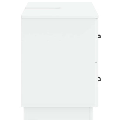 Bathroom Sink Cabinet HOORN White 82 x 41x 56 cm