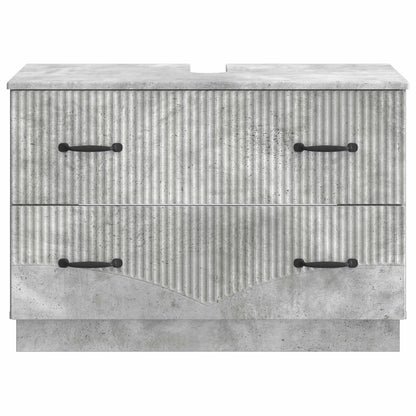 Bathroom Sink Cabinet HOORN Concrete Grey 82 x 41x 56 cm