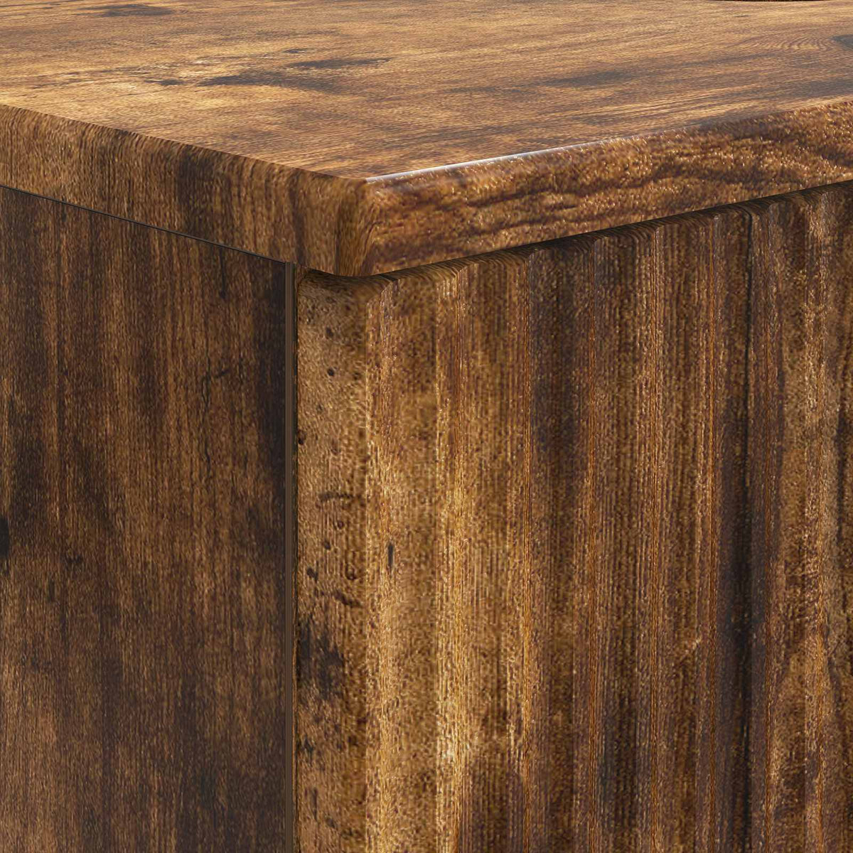 Bathroom Sink Cabinet HOORN Smoked Oak 82 x 41x 56 cm