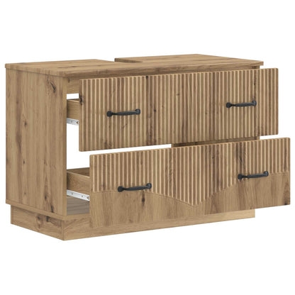 Bathroom Sink Cabinet HOORN Artisan Oak 82 x 41x 56 cm