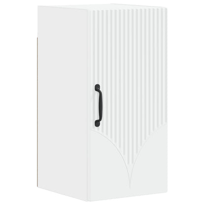 Bathroom Wall Cabinet HOORN White 30 x 31 x 59 cm