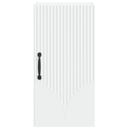 Bathroom Wall Cabinet HOORN White 30 x 31 x 59 cm