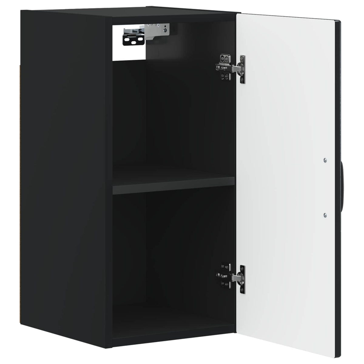 Bathroom Wall Cabinet HOORN Black 30 x 31 x 59 cm