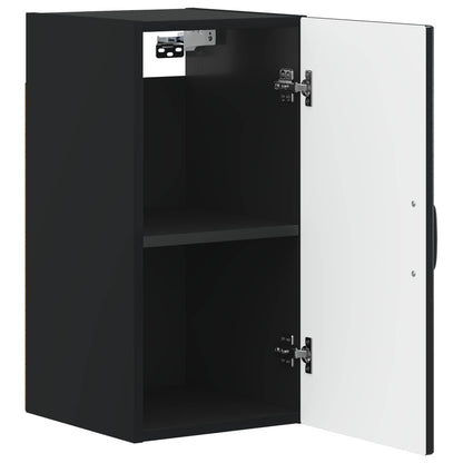 Bathroom Wall Cabinet HOORN Black 30 x 31 x 59 cm