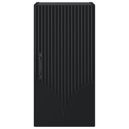 Bathroom Wall Cabinet HOORN Black 30 x 31 x 59 cm
