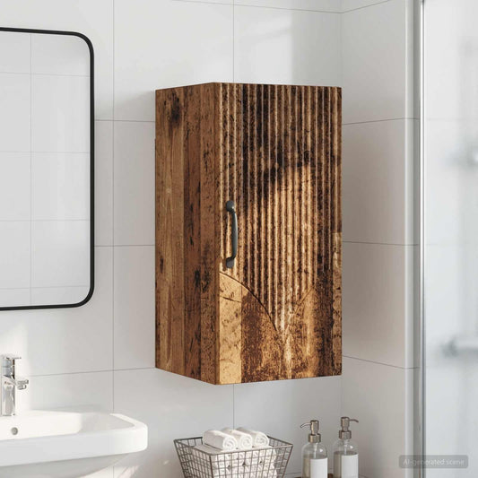 Bathroom Wall Cabinet HOORN Old Wood 30 x 31 x 59 cm