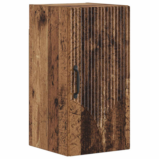 Bathroom Wall Cabinet HOORN Old Wood 30 x 31 x 59 cm