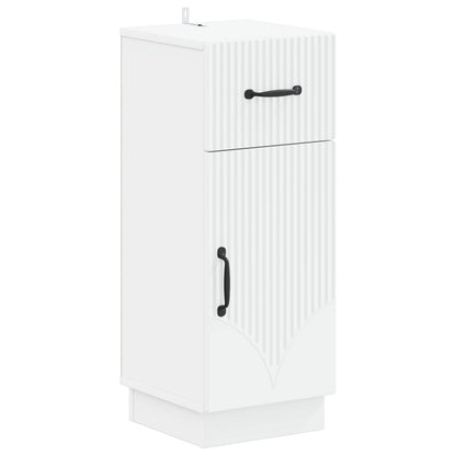 Bathroom Storage Cainet HOORN White 30 x 31 x 77 cm