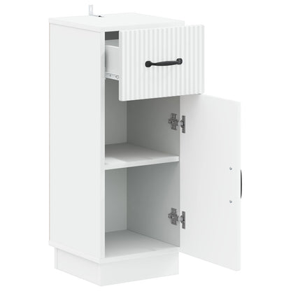 Bathroom Storage Cainet HOORN White 30 x 31 x 77 cm