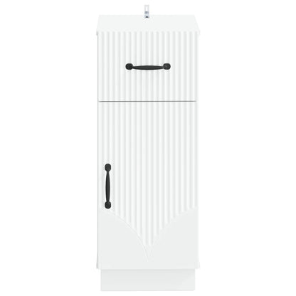 Bathroom Storage Cainet HOORN White 30 x 31 x 77 cm