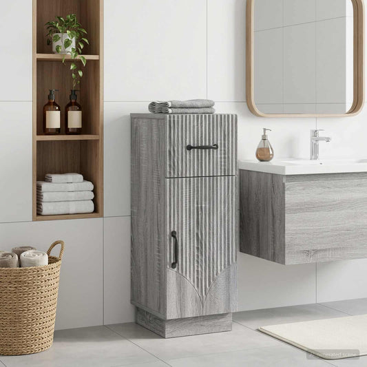 Bathroom Storage Cainet HOORN Grey Sonoma 30 x 31 x 77 cm