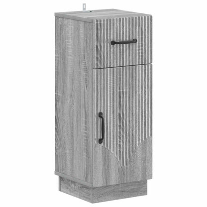 Bathroom Storage Cainet HOORN Grey Sonoma 30 x 31 x 77 cm