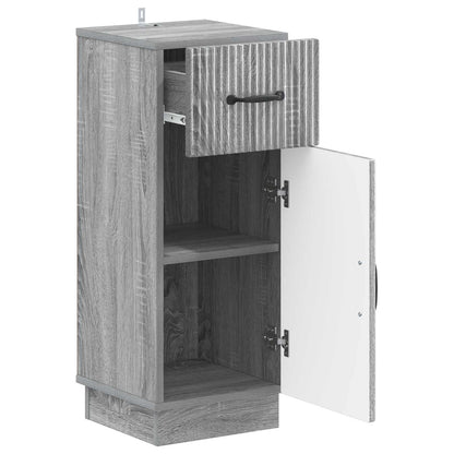 Bathroom Storage Cainet HOORN Grey Sonoma 30 x 31 x 77 cm