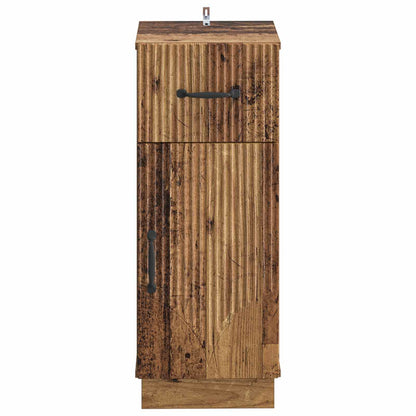 Bathroom Storage Cainet HOORN Old Wood 30 x 31 x 77 cm