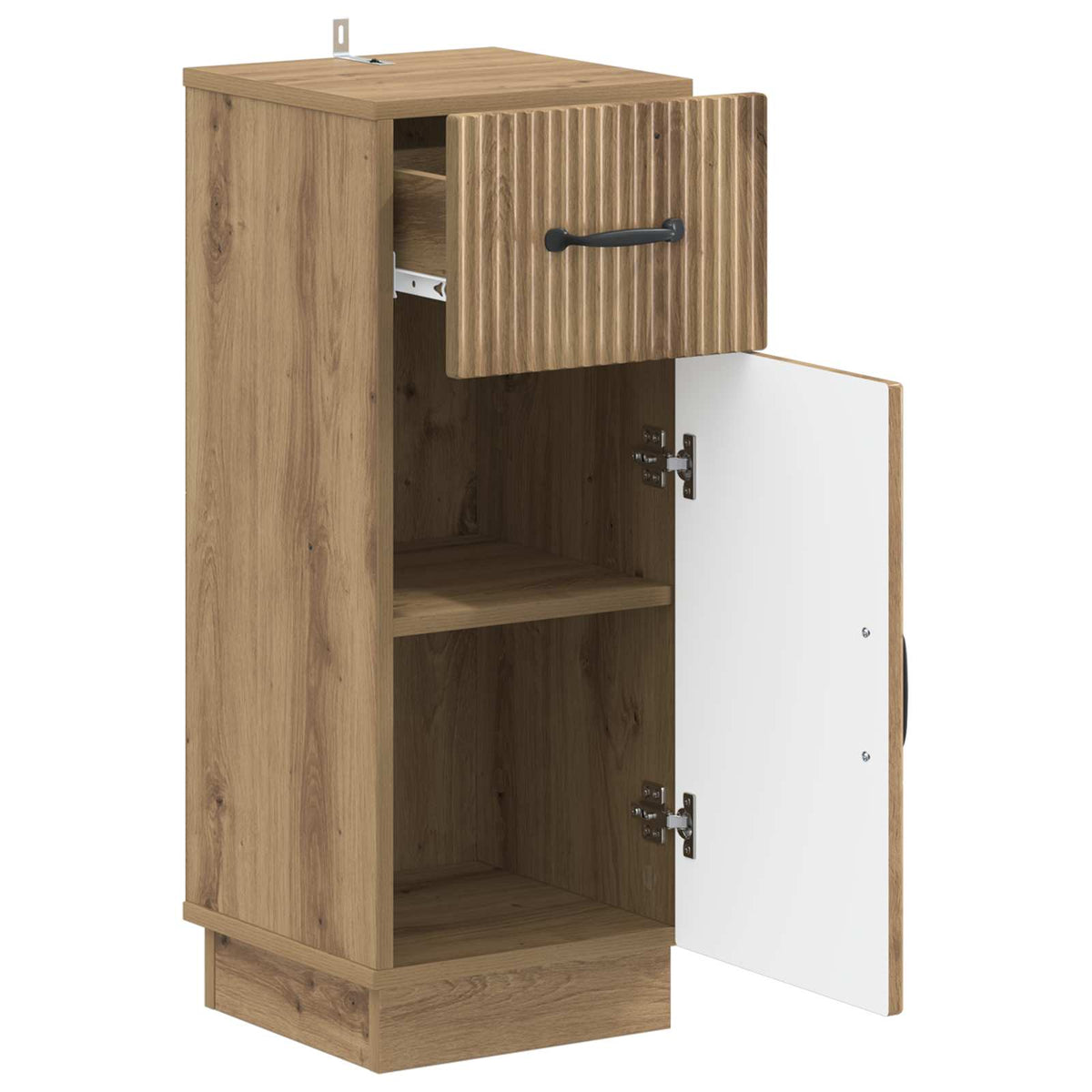 Bathroom Storage Cainet HOORN Artisan Oak 30 x 31 x 77 cm