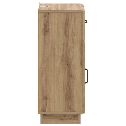 Bathroom Storage Cainet HOORN Artisan Oak 30 x 31 x 77 cm