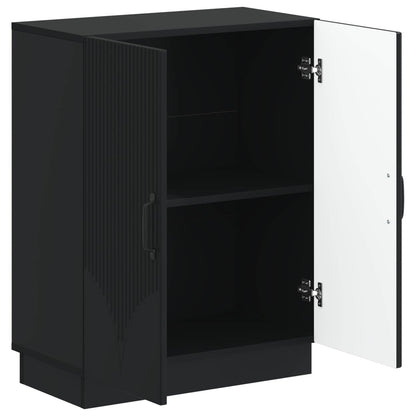 Bathroom Storage Cainet HOORN Black 59.5 x 31 x 77 cm