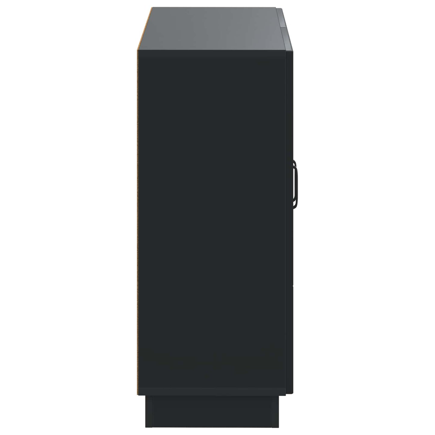 Bathroom Storage Cainet HOORN Black 59.5 x 31 x 77 cm
