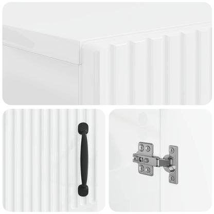 Bathroom Storage Cainet HOORN High Gloss White