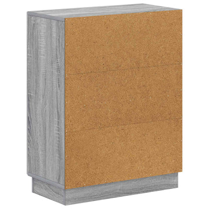 Bathroom Storage Cainet HOORN Grey Sonoma 59.5 x 31 x 77 cm