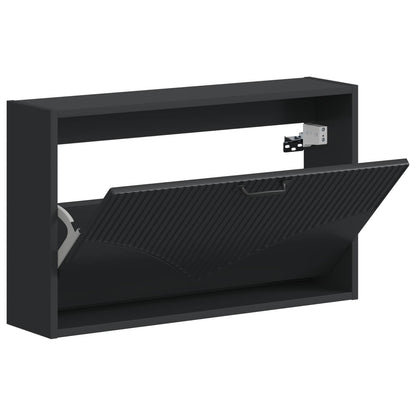 Wall-Mounted Shoe Cabinet HOORN 71 x 17 x 43 cm Engineered Wood