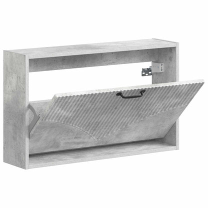 Wall-Mounted Shoe Cabinet HOORN 71 x 17 x 43 cm Engineered Wood