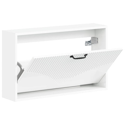 Wall-Mounted Shoe Cabinet HOORN 71 x 17 x 43 cm Engineered Wood