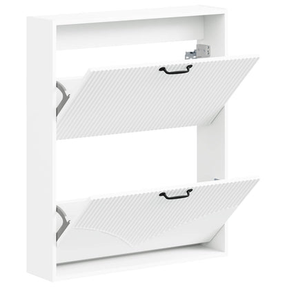 Wall-Mounted Shoe Cabinet HOORN 71 x 17 x 86 cm Engineered Wood
