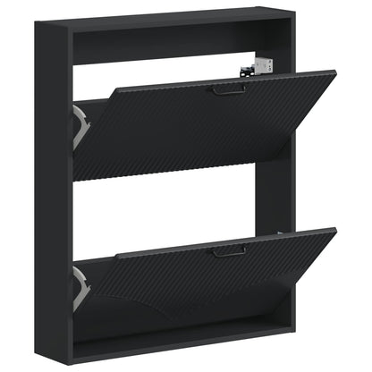 Wall-Mounted Shoe Cabinet HOORN 71 x 17 x 86 cm Engineered Wood