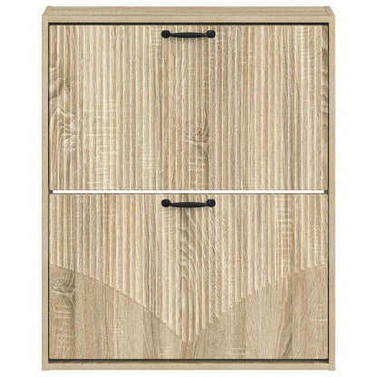 Wall-Mounted Shoe Cabinet HOORN 71 x 17 x 86 cm Engineered Wood