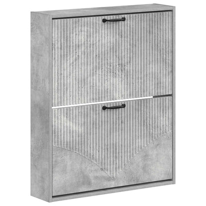 Wall-Mounted Shoe Cabinet HOORN 71 x 17 x 86 cm Engineered Wood