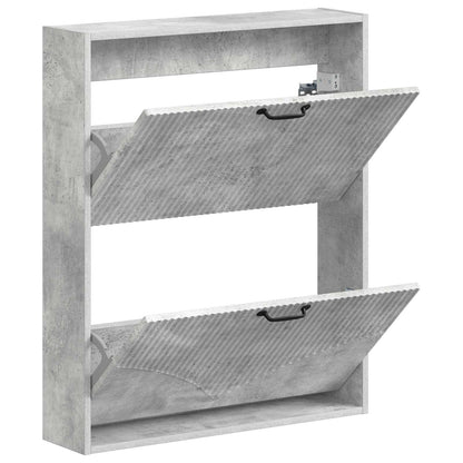 Wall-Mounted Shoe Cabinet HOORN 71 x 17 x 86 cm Engineered Wood