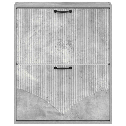 Wall-Mounted Shoe Cabinet HOORN 71 x 17 x 86 cm Engineered Wood