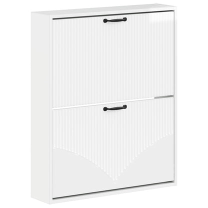 Wall-Mounted Shoe Cabinet HOORN 71 x 17 x 86 cm Engineered Wood