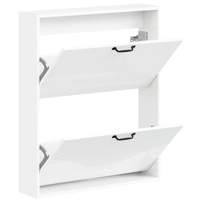 Wall-Mounted Shoe Cabinet HOORN 71 x 17 x 86 cm Engineered Wood