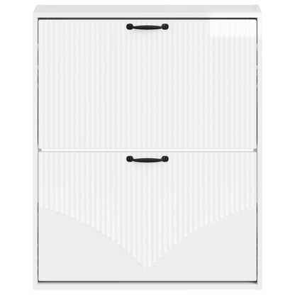 Wall-Mounted Shoe Cabinet HOORN 71 x 17 x 86 cm Engineered Wood